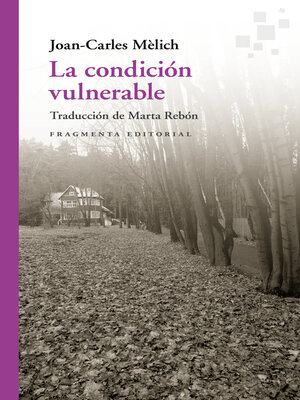 cover image of La condición vulnerable